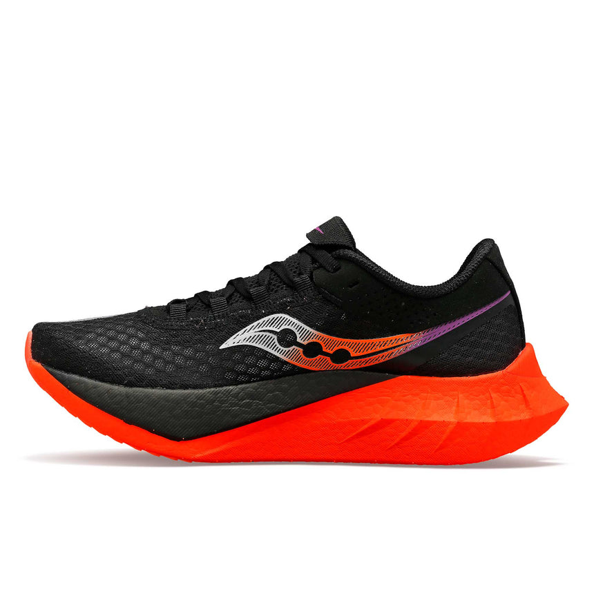 Saucony Endorphin Pro 4 Women's Running Shoes - Black / Vizired