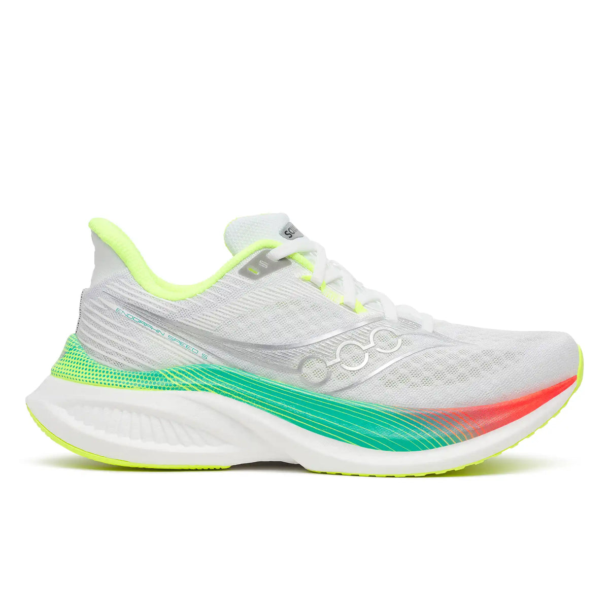 Saucony Endorphin Speed 5 espadrilles de course femme - White / Multi