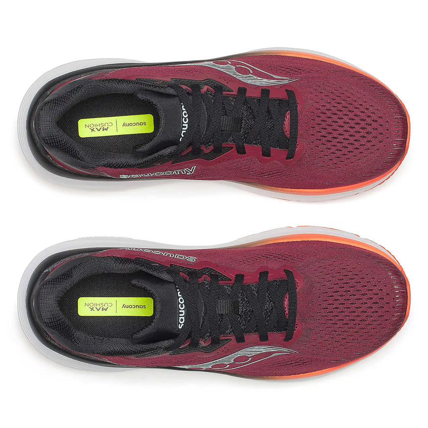 Saucony Guide 19 chaussures de course à pied homme - Crimson / Fire