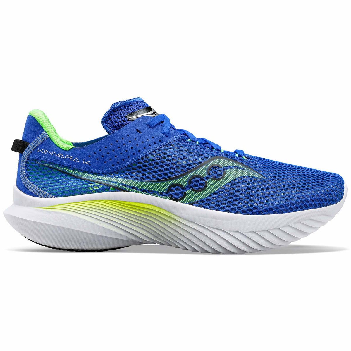 Saucony Kinvara 14 Running Shoes for Men - Superblue / Slime