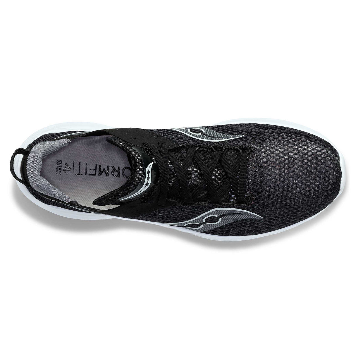 Saucony Kinvara 14 Running Shoes for Men - Black / White
