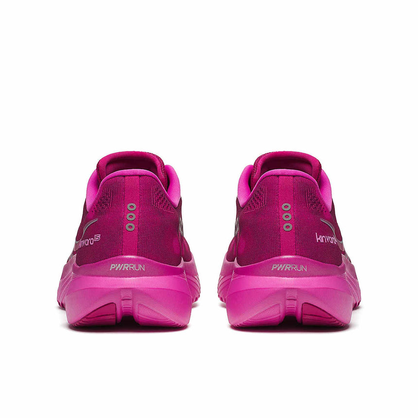 Saucony Kinvara 15 Women's Running Shoes - Magenta / White