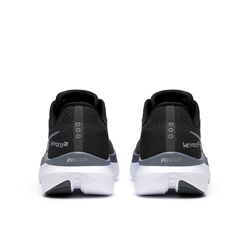 Saucony Kinvara 15 Women's Running Shoes - Black / White