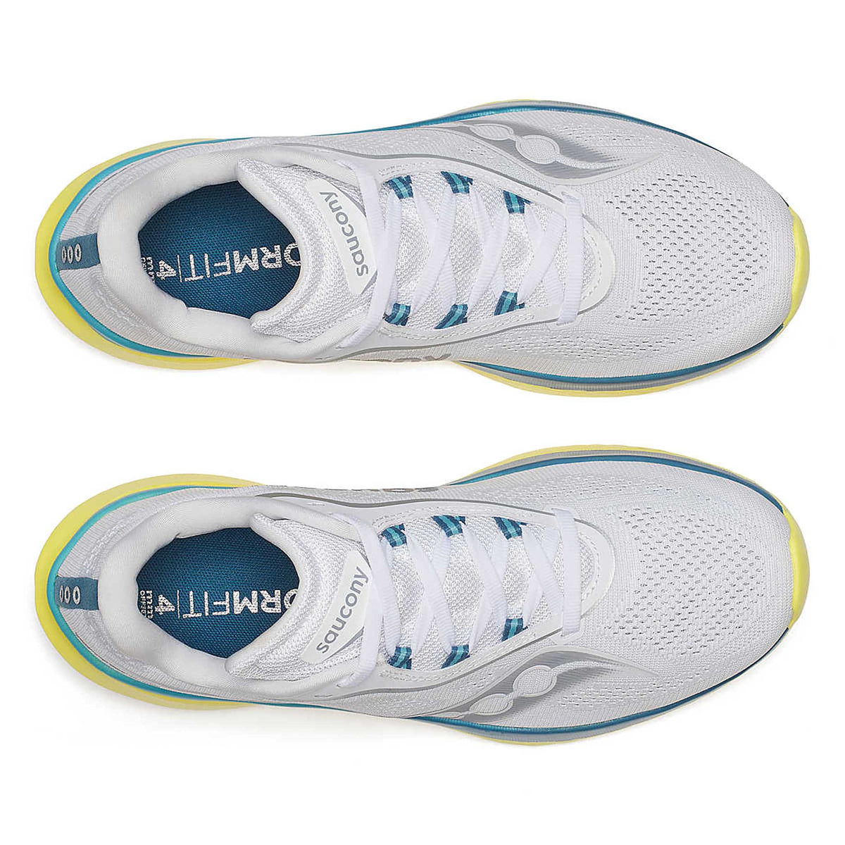 Saucony Kinvara 15 Women's Running Shoes - White / Finch