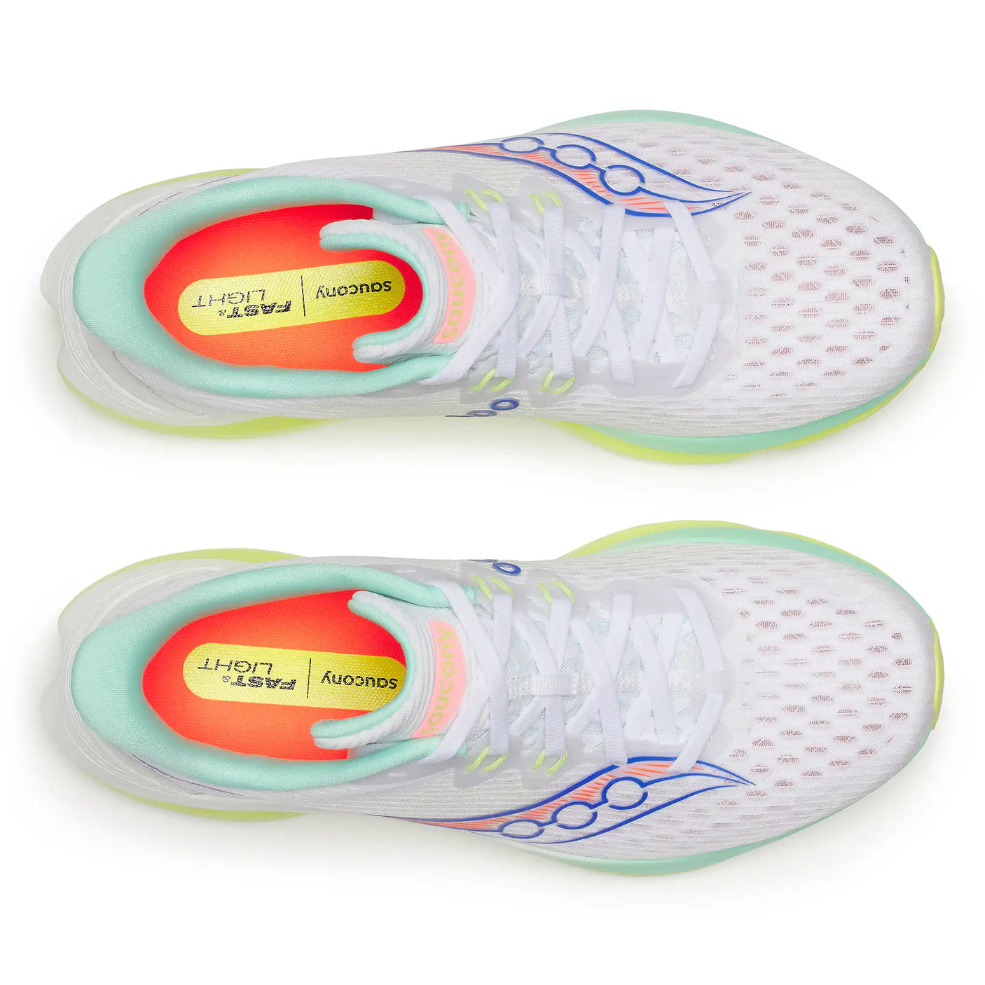 Saucony Kinvara 16 chaussures de course à pied femme - White / Tart