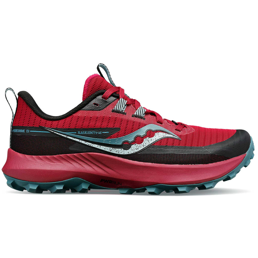 Saucony Peregrine 13 Women's Trail Running Shoes - Berry / Mineral