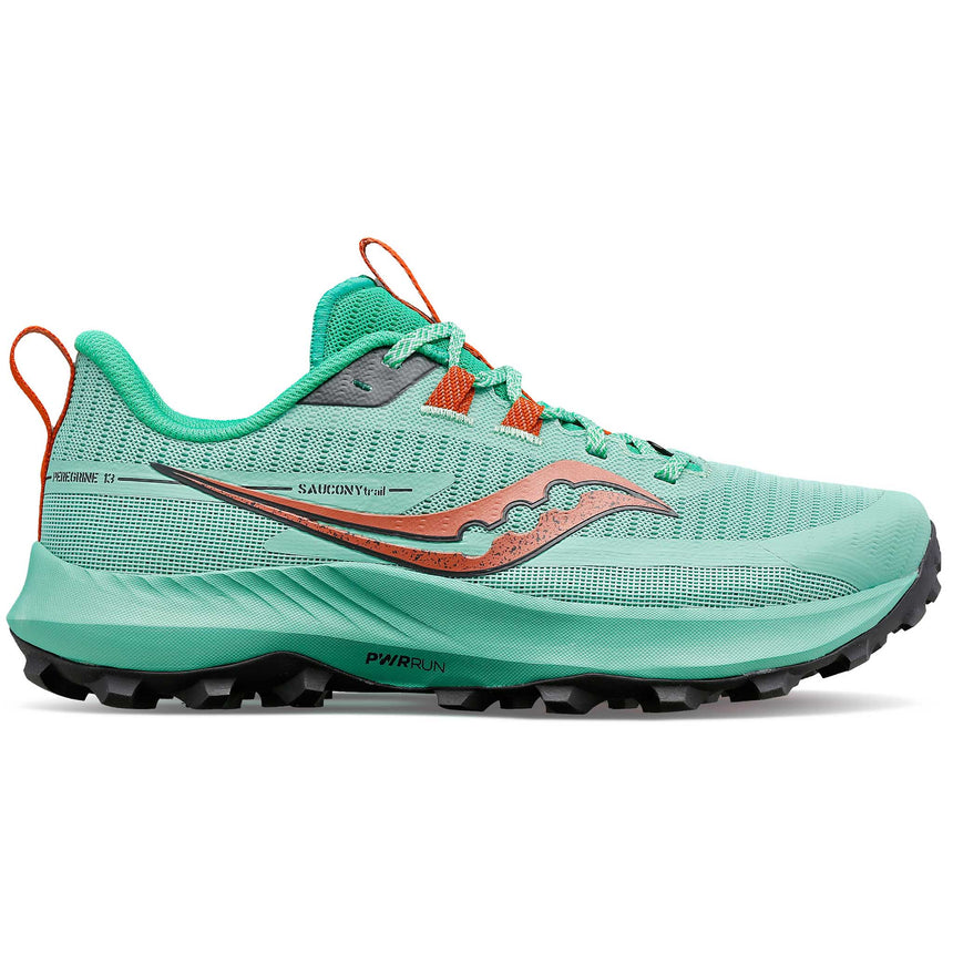 Saucony Peregrine 13 Women's Trail Running Shoes - Glacier / Bronze