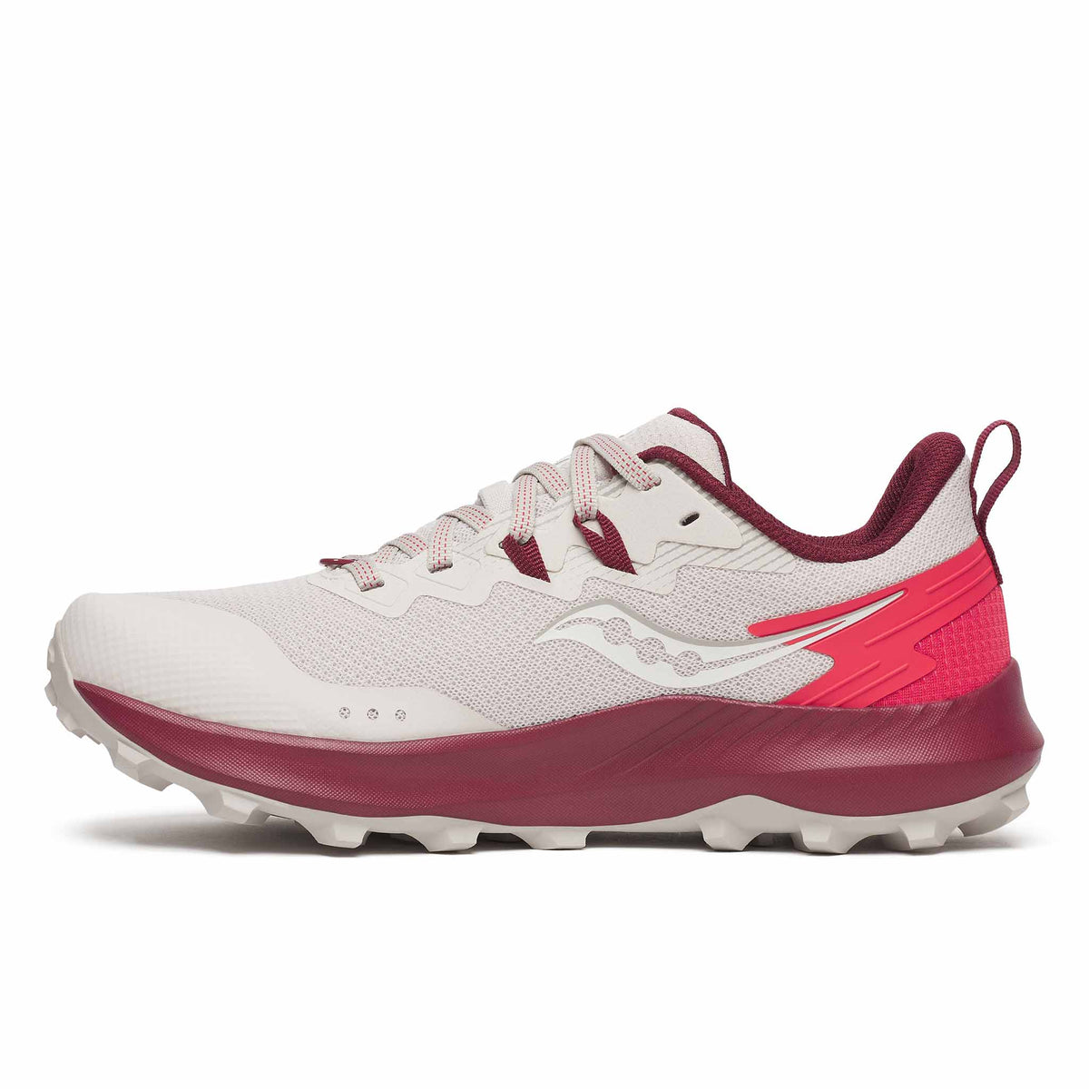 Saucony Peregrine 14 Women's Trail Running Shoes - Dove / Currant