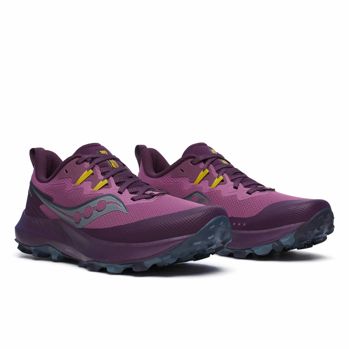 Saucony Peregrine 14 Women's Trail Running Shoes - Plum / Eggplant
