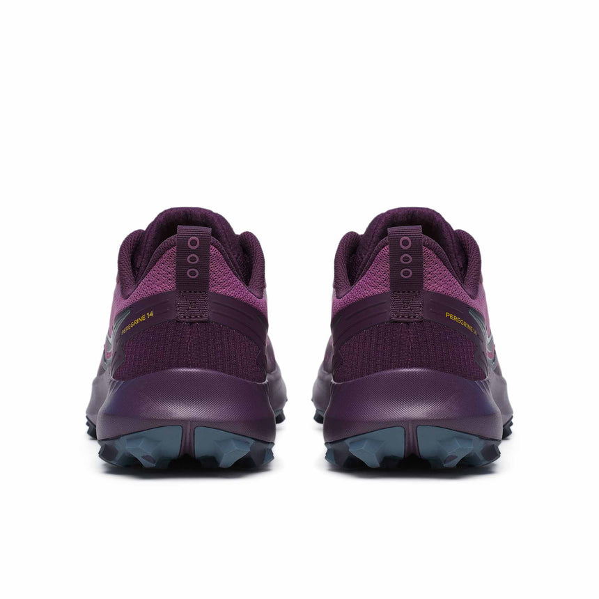 Saucony Peregrine 14 Women's Trail Running Shoes - Plum / Eggplant