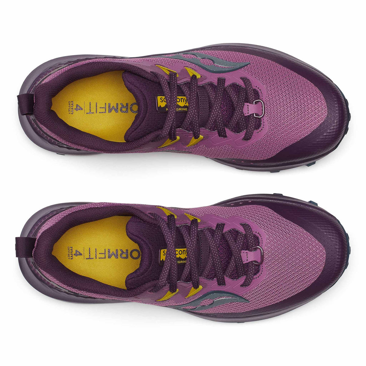 Saucony Peregrine 14 Women's Trail Running Shoes - Plum / Eggplant