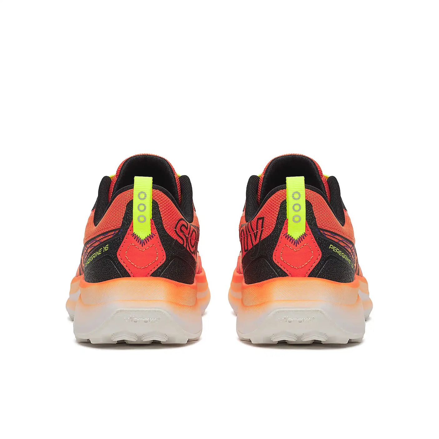 Saucony Peregrine 16 souliers de course sur sentier homme - Fire / Black