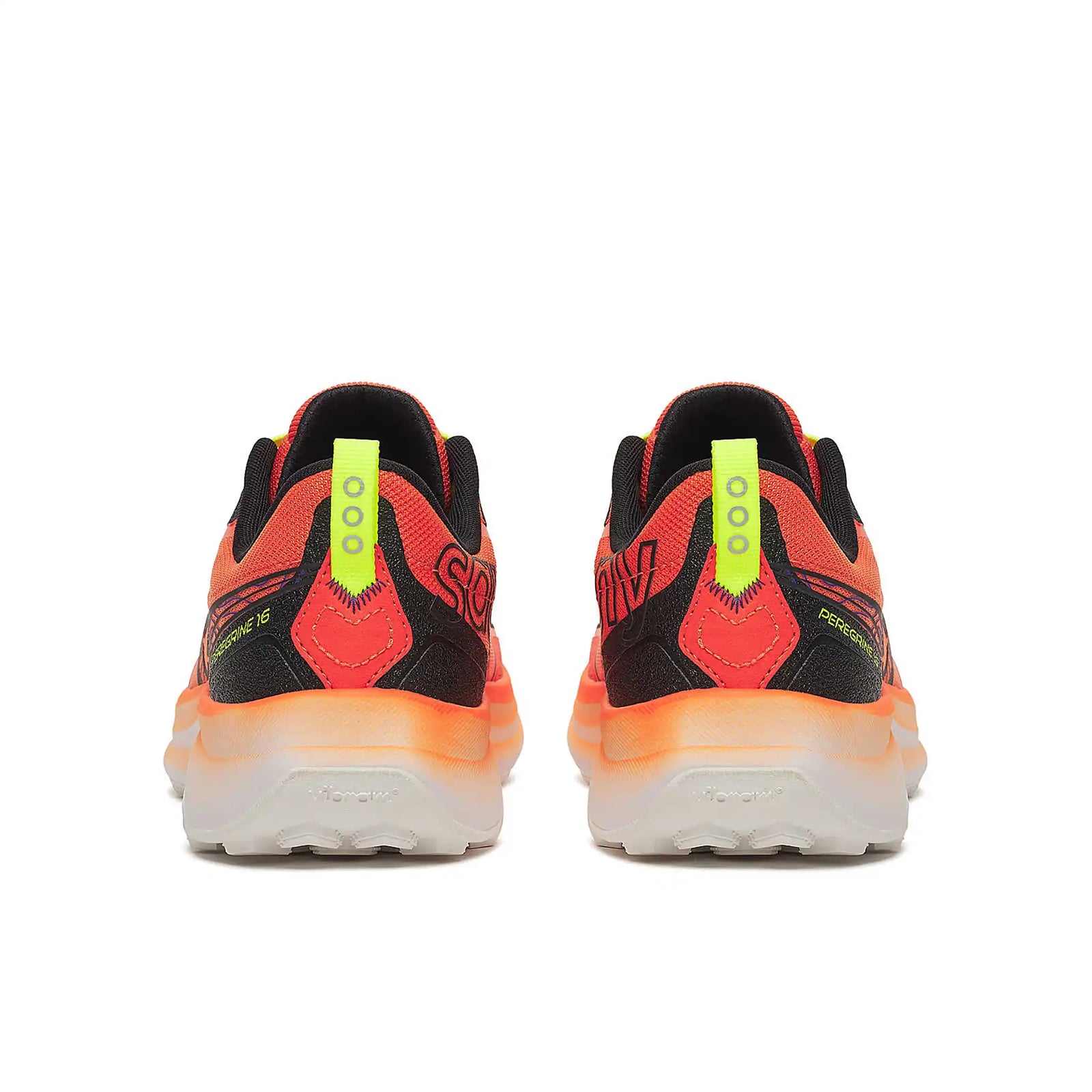 Saucony Peregrine 16 souliers de course sur sentier homme - Fire / Black