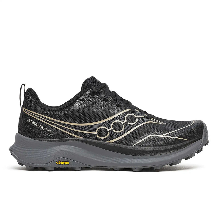 Saucony Peregrine 16 souliers de course sur sentier femme - Black / Carbon