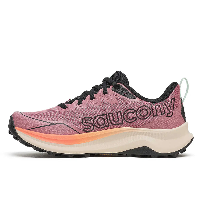 Saucony Peregrine 16 souliers de course sur sentier femme - Mauve / Salmon