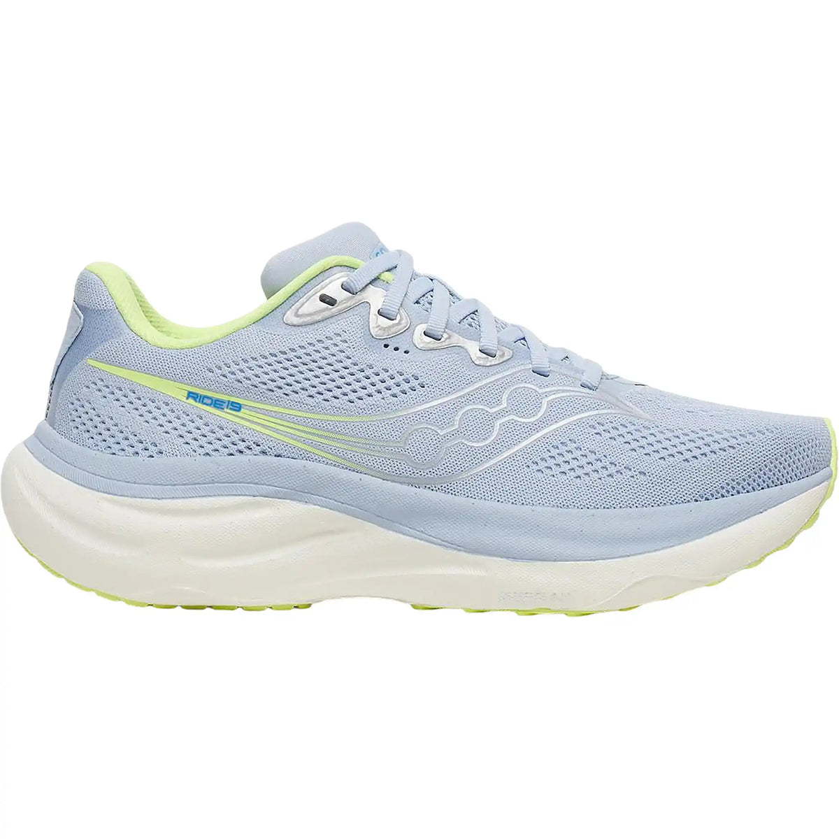 Saucony Ride 19 chaussures de course à pied femme - Skyward / Silver