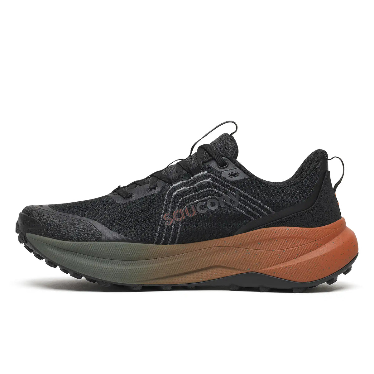 Saucony Saucony Xodus Ultra 4 chaussures de course à pied trail homme - Black / Rust