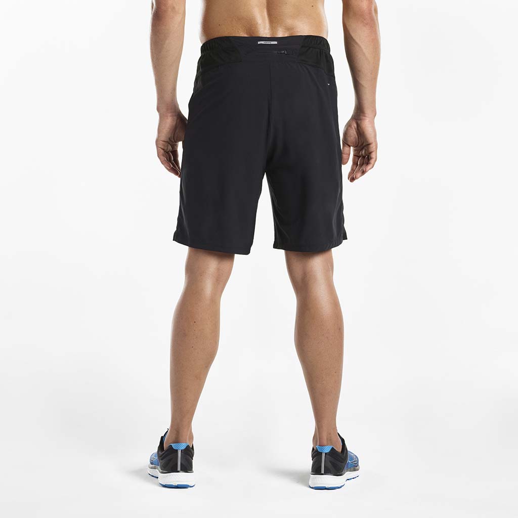 Saucony Saucony Interval 9-Inch 2 en 1 short de course à pied homme