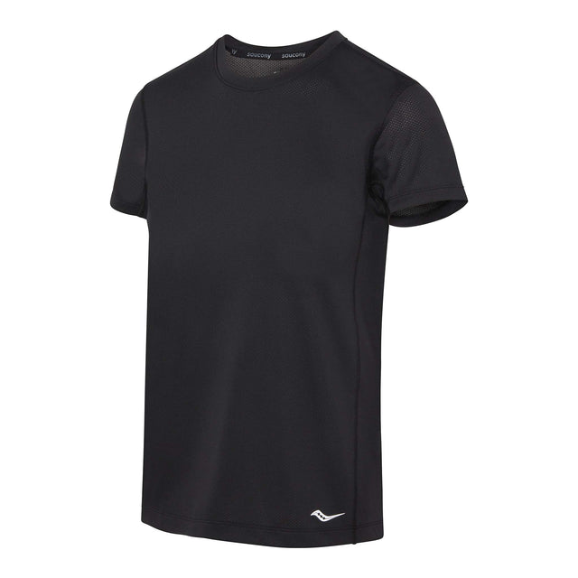 Saucony Saucony Stopwatch Short Sleeve t-shirt de course à pied femme