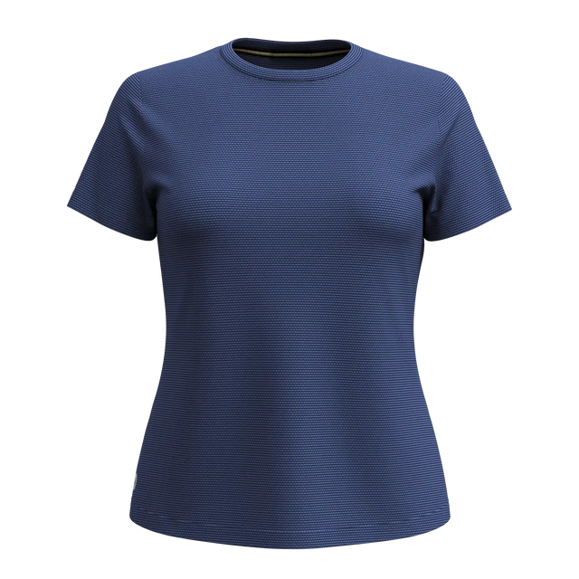 Smartwool T-shirt Active Mesh pour femme - Nuit tombante / Marine foncé