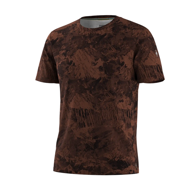 Smartwool T-shirt Merino pour homme - Sable brun de montagne