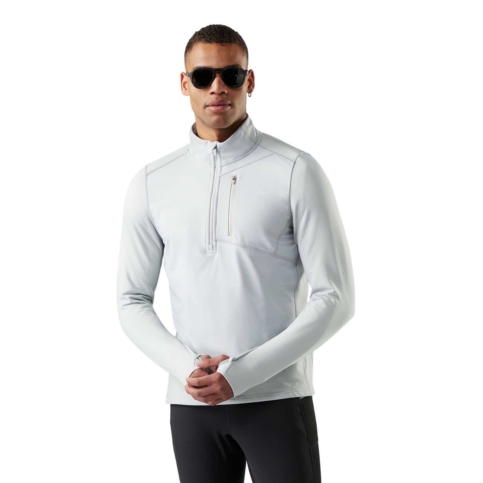 Smartwool Smartwool Haut coupe-vent Active Fleece à demi-zip pour homme