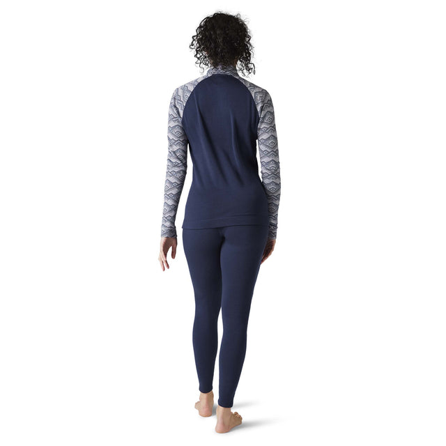 Smartwool Smartwool Merino 250 baselayer 1/4 zip à motif pour femme