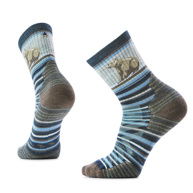 Smartwool Smartwool mi-chaussette de randonnée rayée Bear pour homme