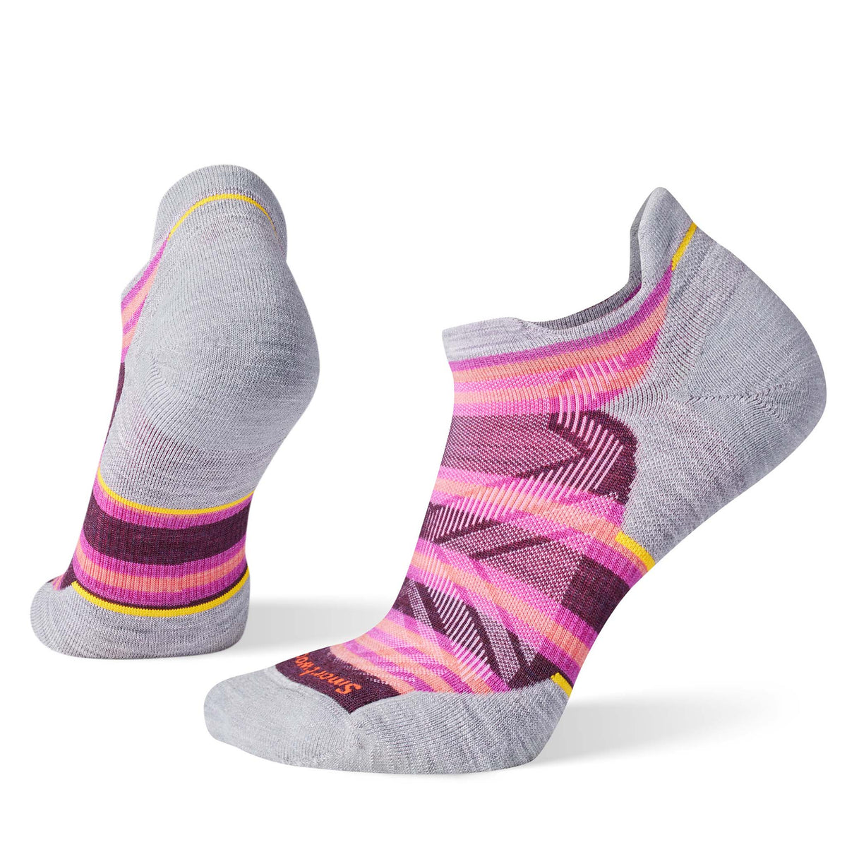 Smartwool Smartwool socquette de course matelassée à rayures femme