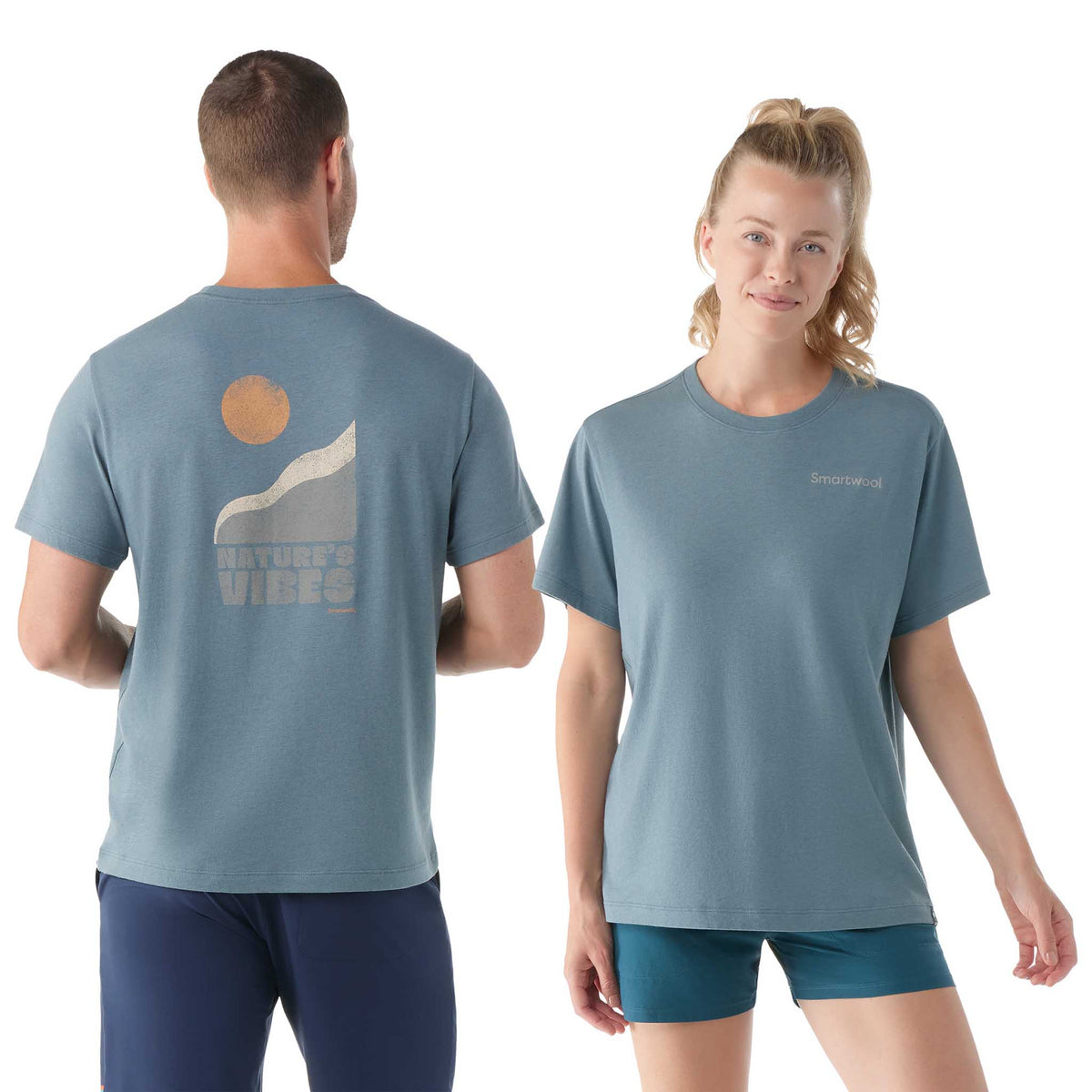 Smartwool T-shirt Smartwool imprimé Nature's Vibes pour homme