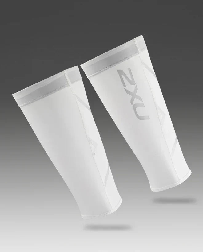 2XU manchons de compression pour mollets - Blanc