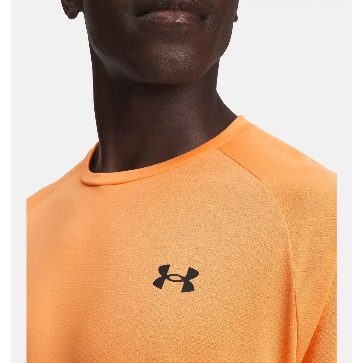 Under Armour UA Tech 2.0 haut à manches courtes pour hommes - Orange Bloc / White / Reflective
