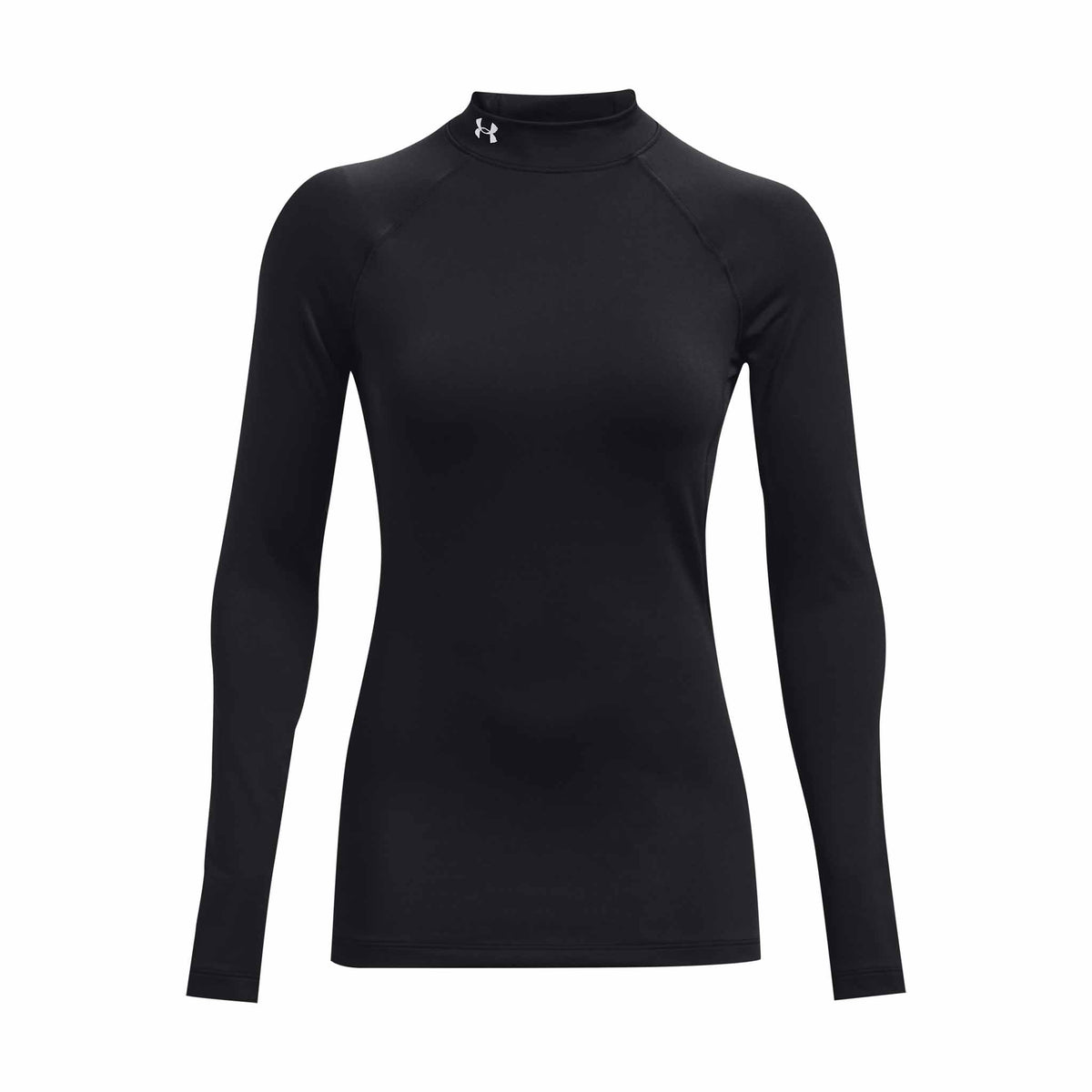 Under Armour UA ColdGear Authentics Mock couche de base manches longues femme
