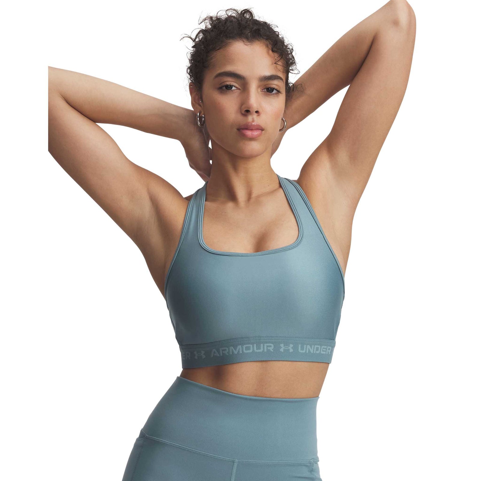 Under Armour UA Crossback Mid – Soutien-gorge sport croisé dans le dos pour femmes