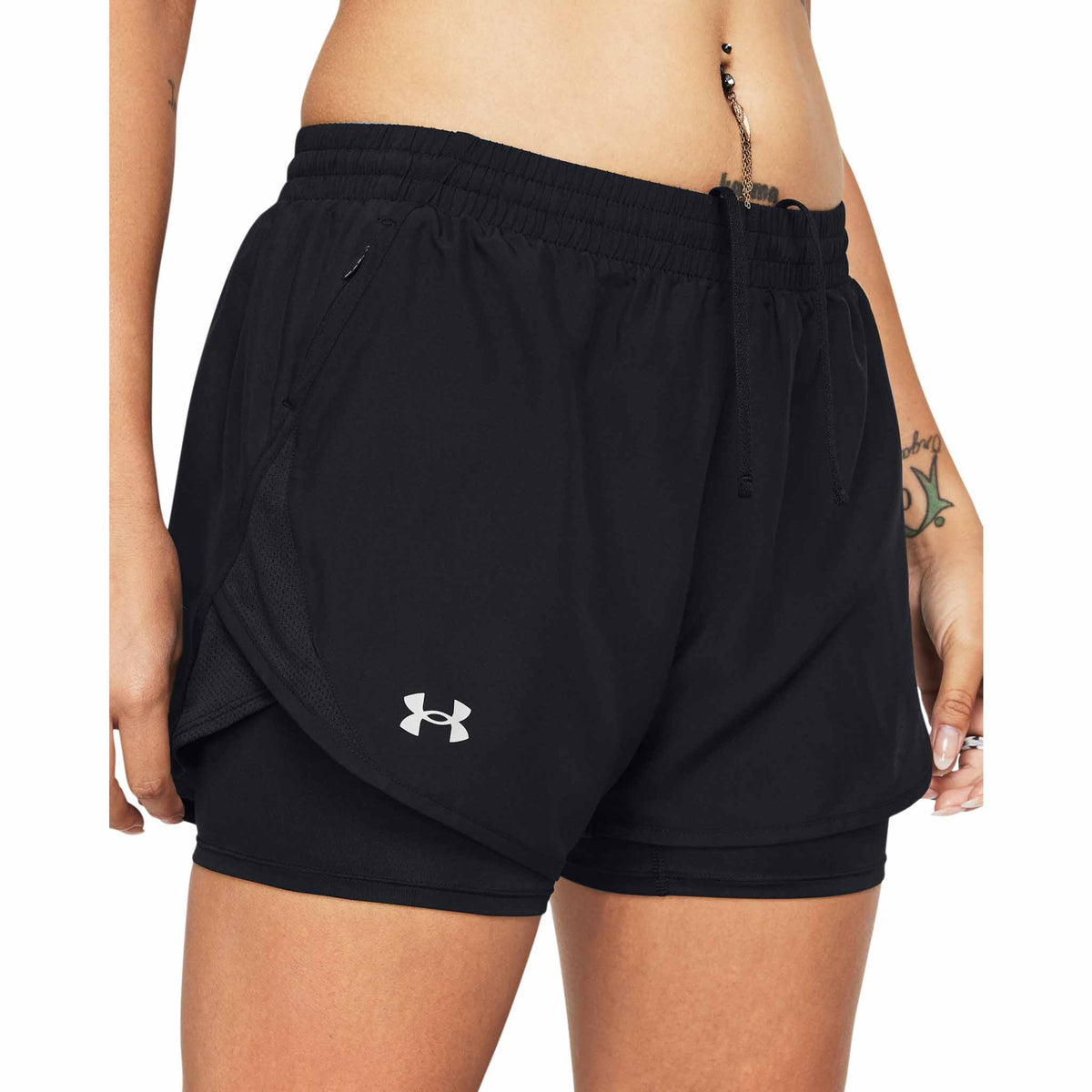 Under Armour UA Fly-By short 2-en-1 pour femme