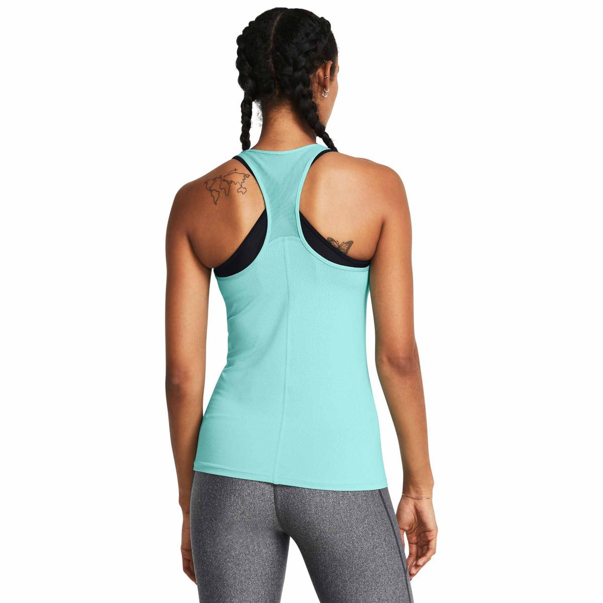 Under Armour UA HeatGear Armour – Camisole à dos nageur pour femme