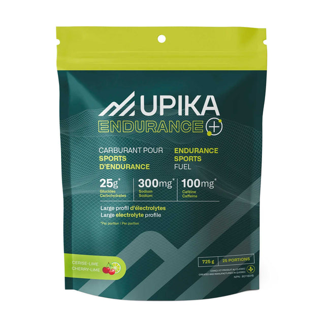 Upika Endurance Upika Endurance+ carburant caféiné pour sport d'endurance - 25 portions