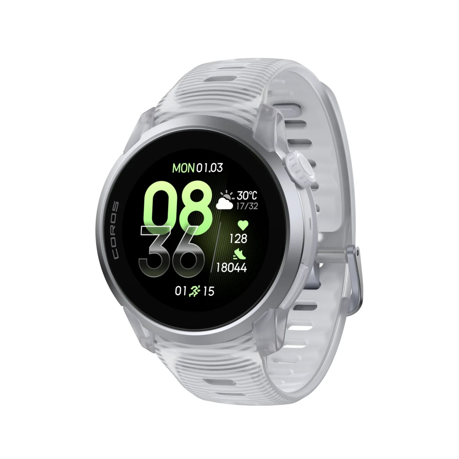 Montre GPS COROS Pace 4 Aluminium Blanc nuage | COROS Pace 4 Aluminum Cloud White GPS watch