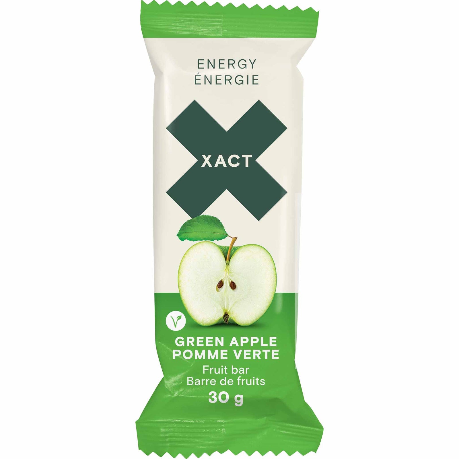 Xact Nutrition Xact Nutrition Barres énergétiques pomme verte pour sportifs