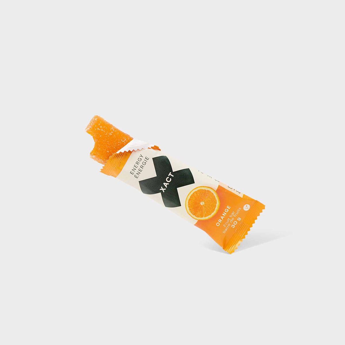 Xact Nutrition vegan orange energy bars for athletes