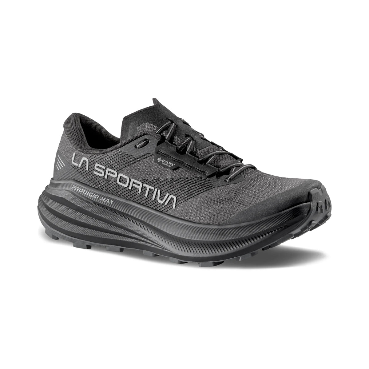 La Sportiva Prodigio Max GTX chaussure de course en sentier imperméable à amorti maximal pour femme