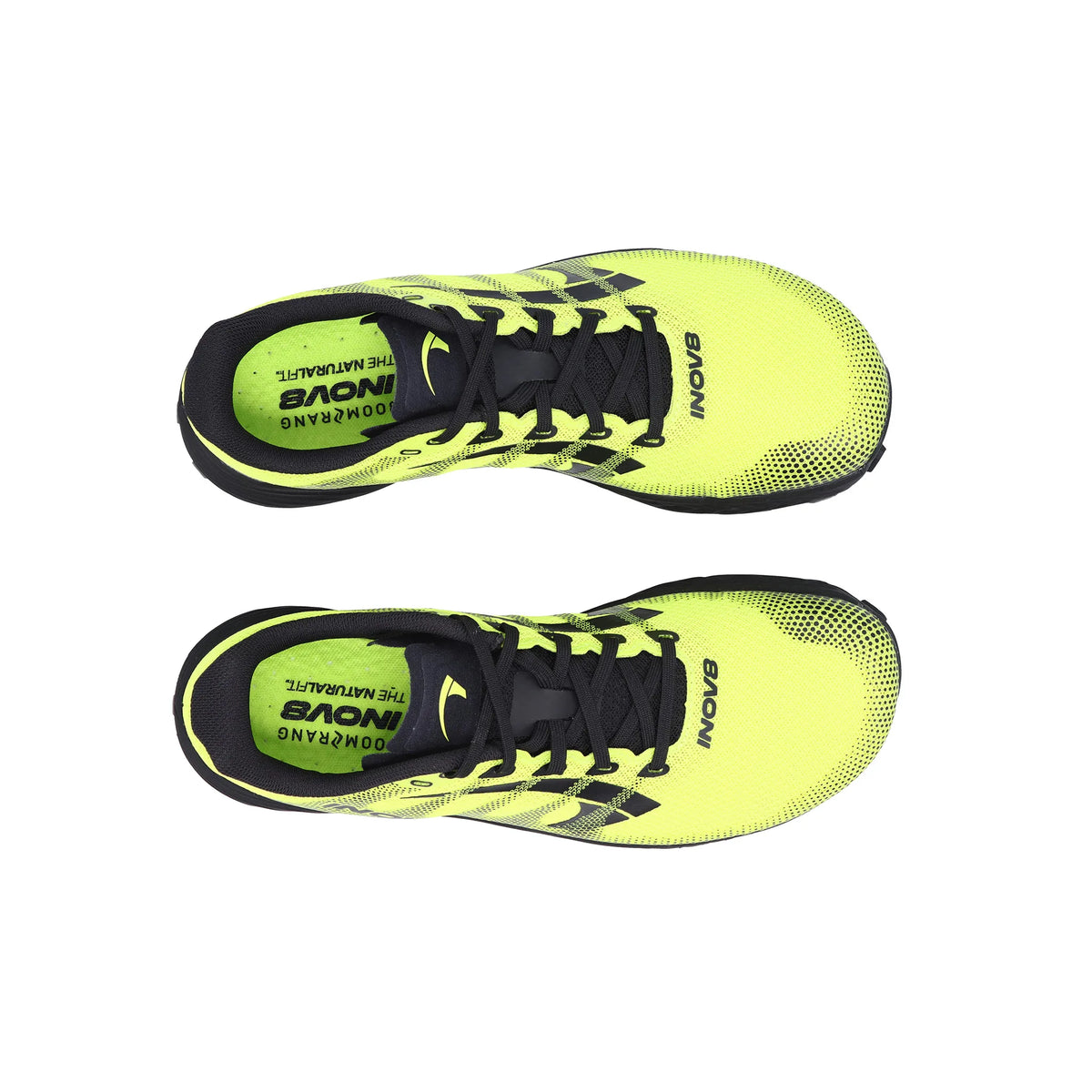 Inov-8 Trailtalon Speed V2 homme Lime / Noir - vue de dessus