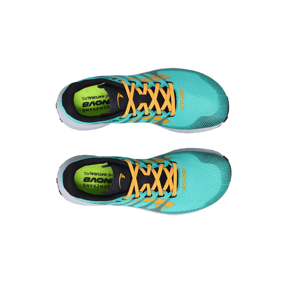 Inov-8 Trailtalon Speed V2 chaussure de course en sentier femme - Sarcelle / Jaune