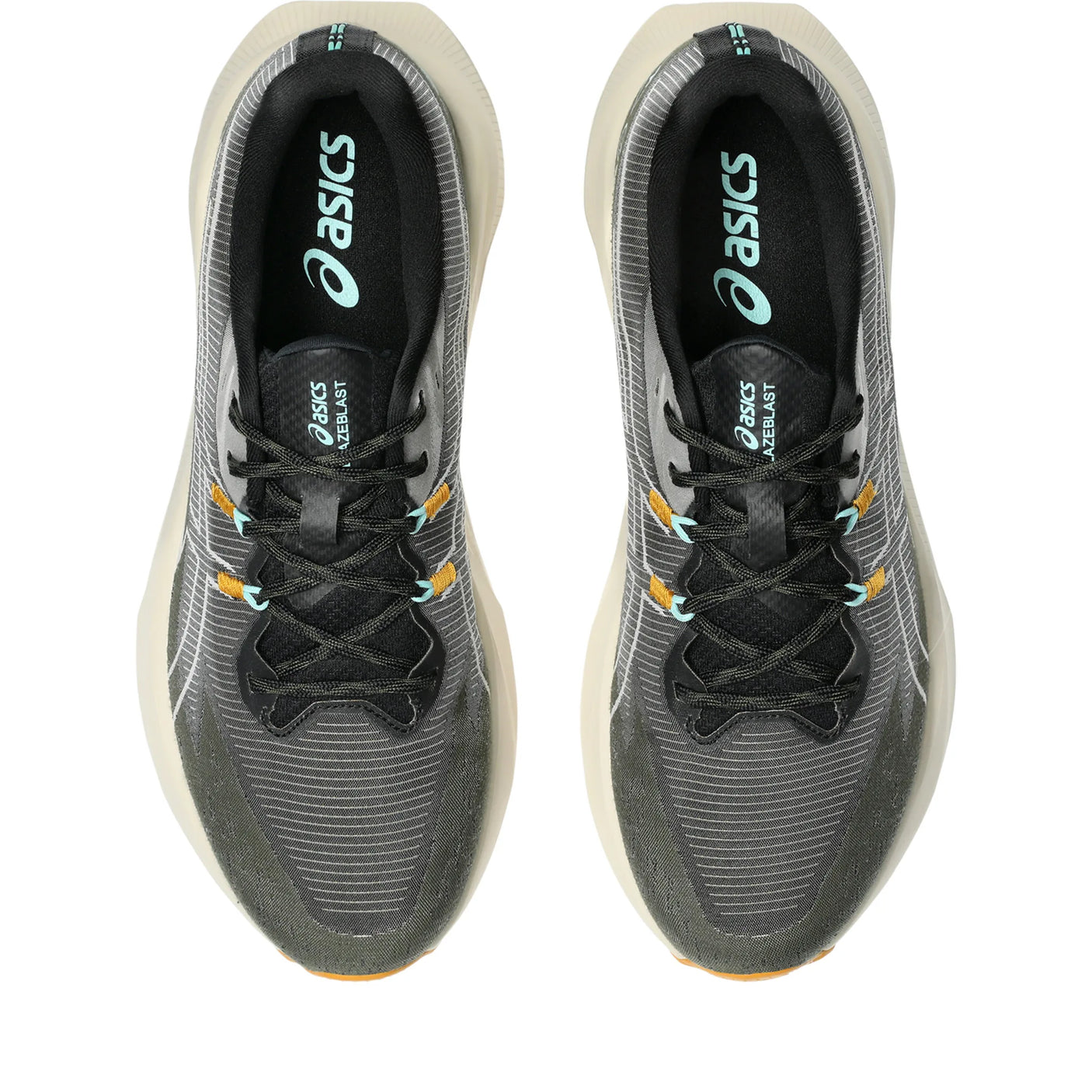 ASICS BlazeBlast chaussures de course route et sentier pour homme - Noir / Sandstorm