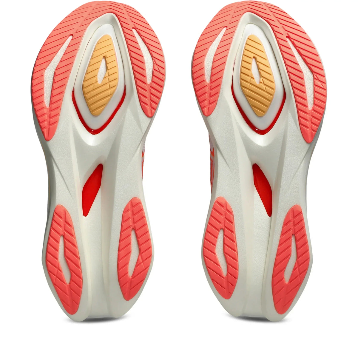 ASICS Sonicblast 2 pour femme, coloris blanc et corail - vue de la semelle