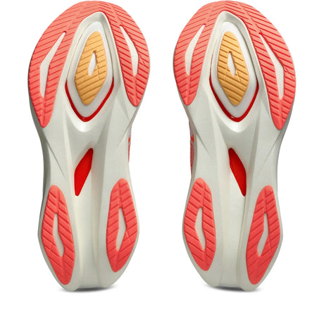 ASICS Sonicblast 2 pour femme, coloris blanc et corail - vue de la semelle