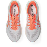 ASICS Sonicblast 2 pour femme, coloris blanc et corail - vue de dessus
