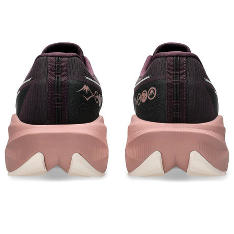 ASICS BlazeBlast road and trail running shoes for women - Dark Aubergine / Powder Pink