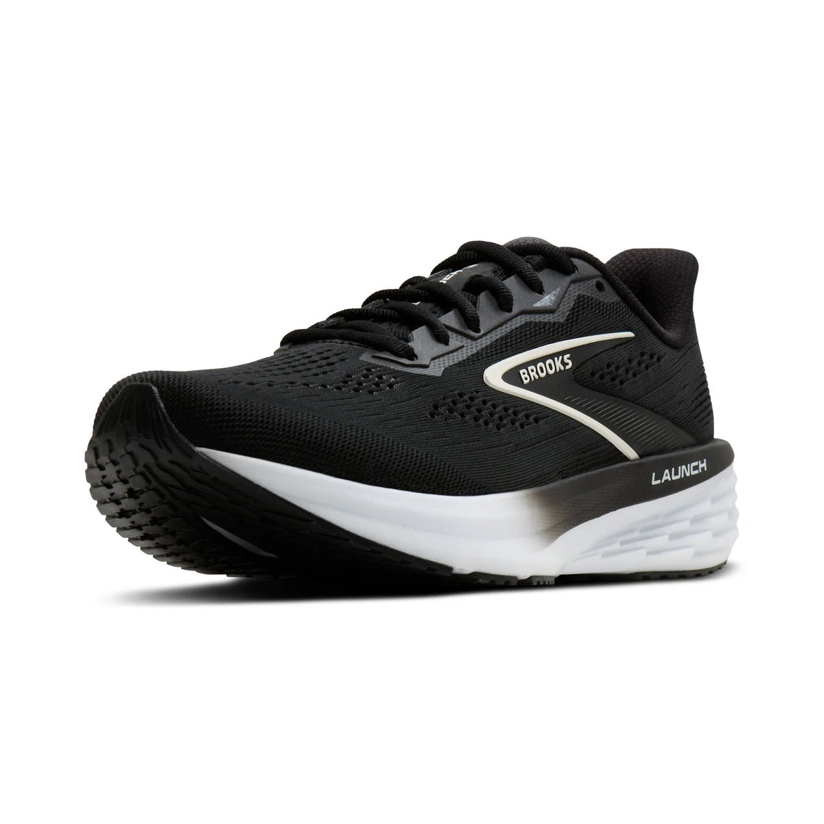 Brooks Launch 12 chaussures de course à pied homme - Black / Grey / White