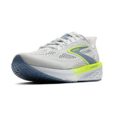 Brooks Launch 12 chaussures de course à pied homme - White / Rainwashed / Nightlife